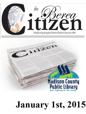 cover image of The Berea Citizen 2015 01/01